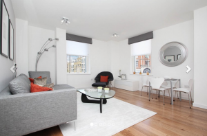 spacious open concept reception room, living room, airy, bright, light