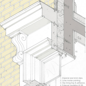 Stone pointing high quality restoration of original historical fixtures